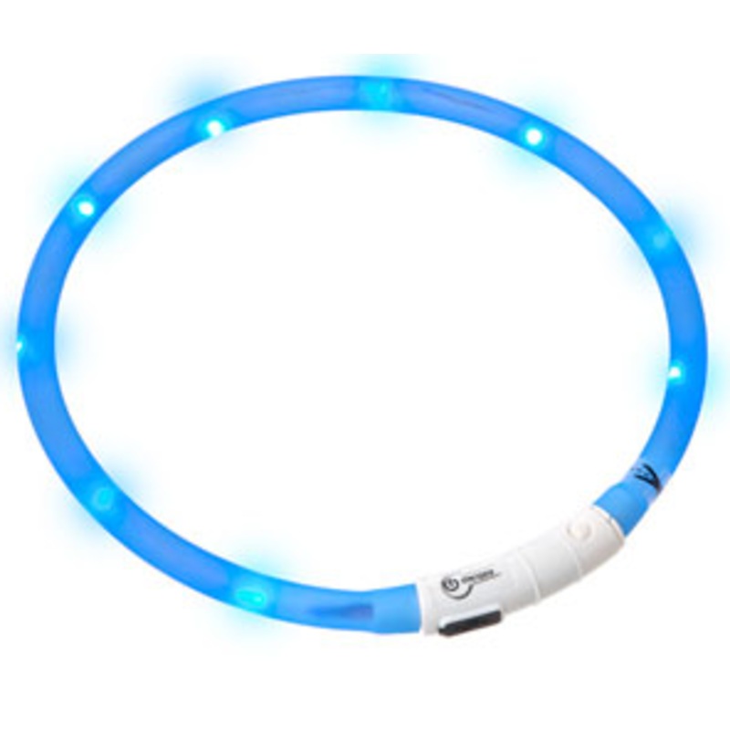 VISION LIGHT LED COLLAR 70cm|BLUE|RED|BLACK