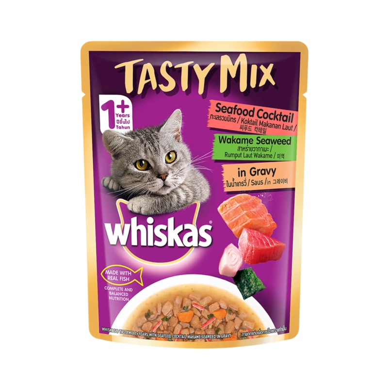 WHISKAS TMX SF.SW.GRAVY FOOD