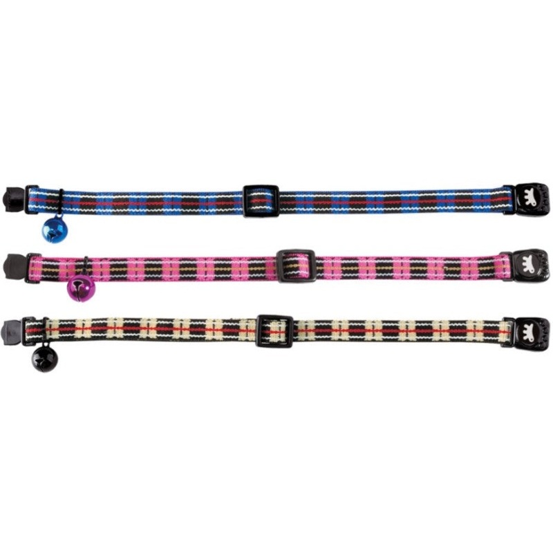 CAT COLLAR GAT 5626 C10/32|BLUE|PINK|BEIGE