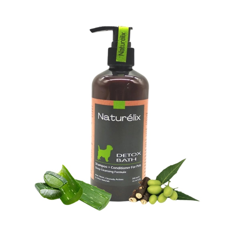 NATURELIX DETOX BATH DOG SHAMPOO