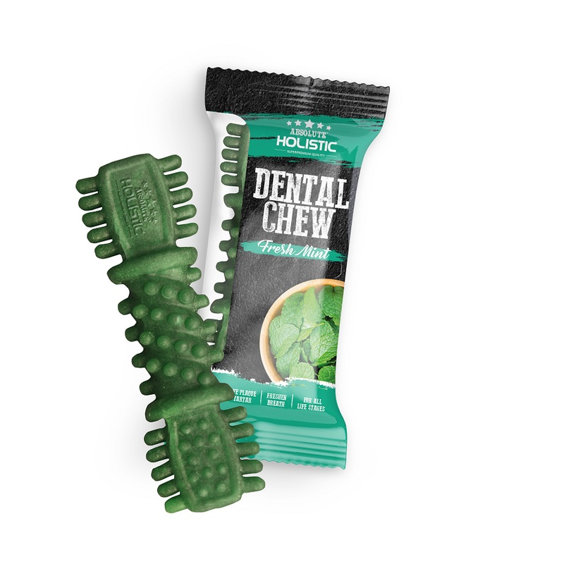Absolute Holistic Dog Grain-Free Dental Chew Fresh Mint 25g (4)
