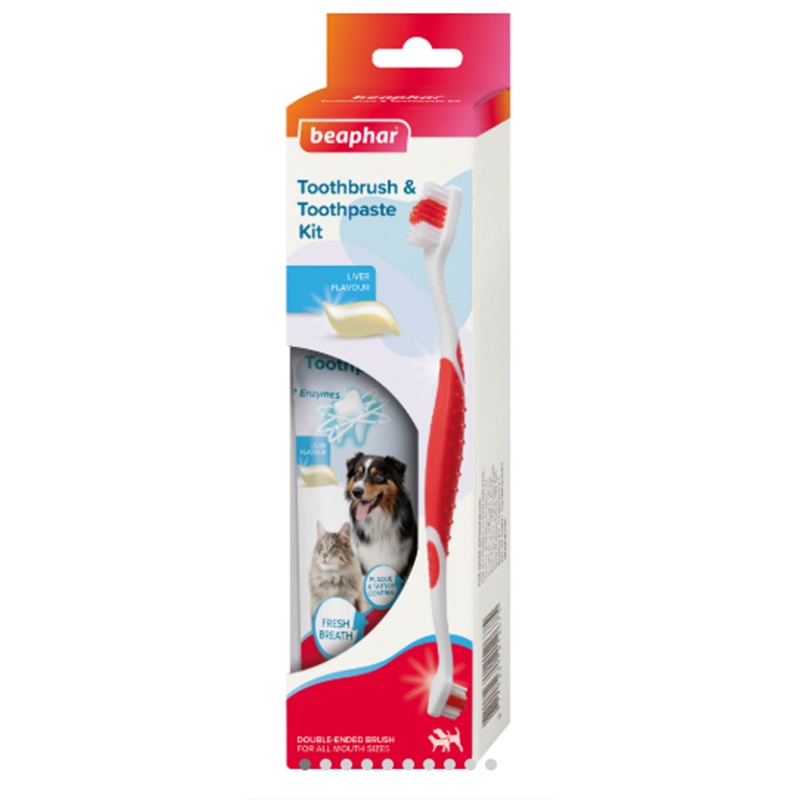 Beaphar Toothbrush and Toothpaste