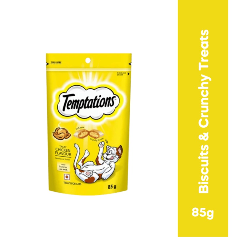 TEMPTATIONS CHICKEN CAT CRUNCHY TREAT