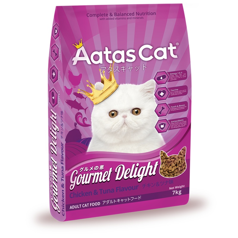 Aatas Cat Gourmet Delight – Chicken & Tuna 7kg