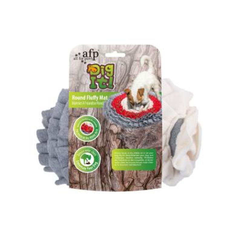 Snuffle Mat – Play & Treat Round Fluffy Mat