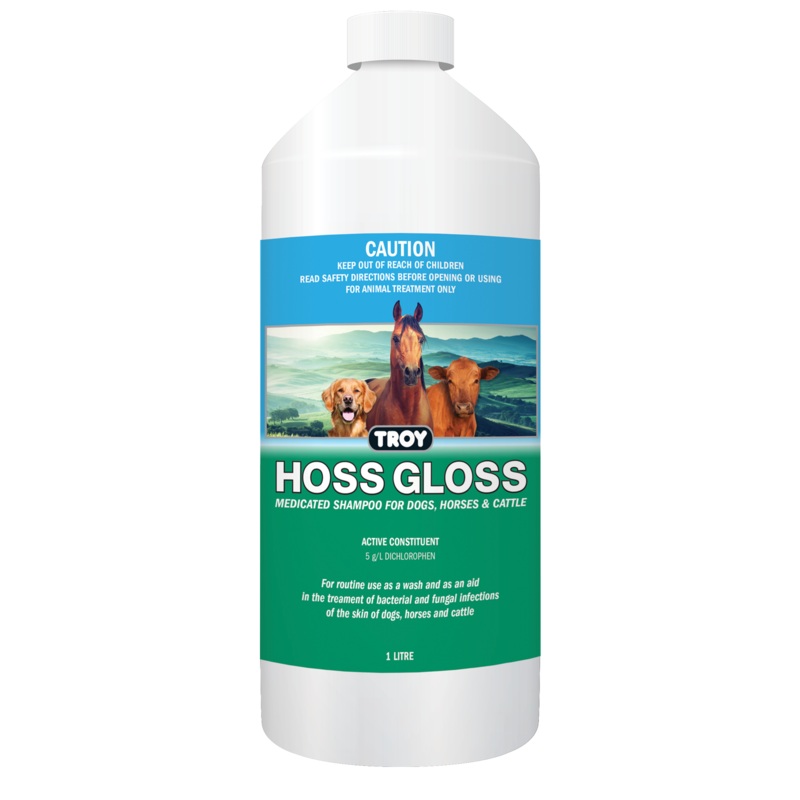 Troy Hoss Gloss Medicated Shampoo