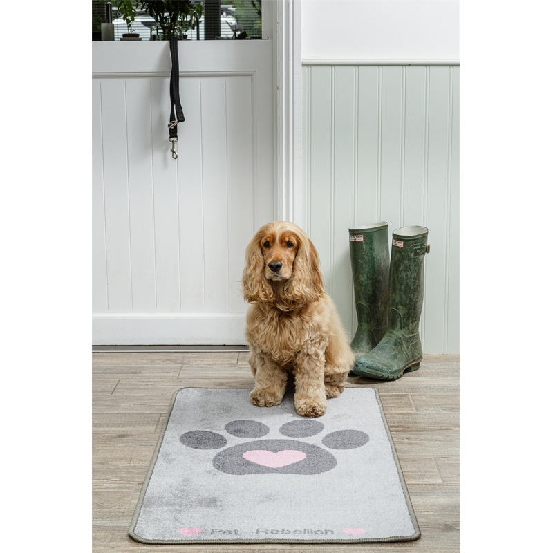 Big Paws Heart – Extra Large Barrier Size 57 x 110 cm
