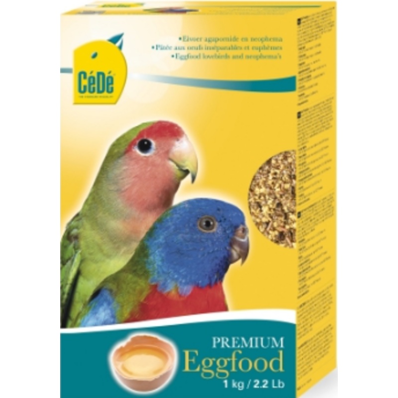 CEDE EGGFOOD AGAPORNIDS & NEOPHEMAS 1KG
