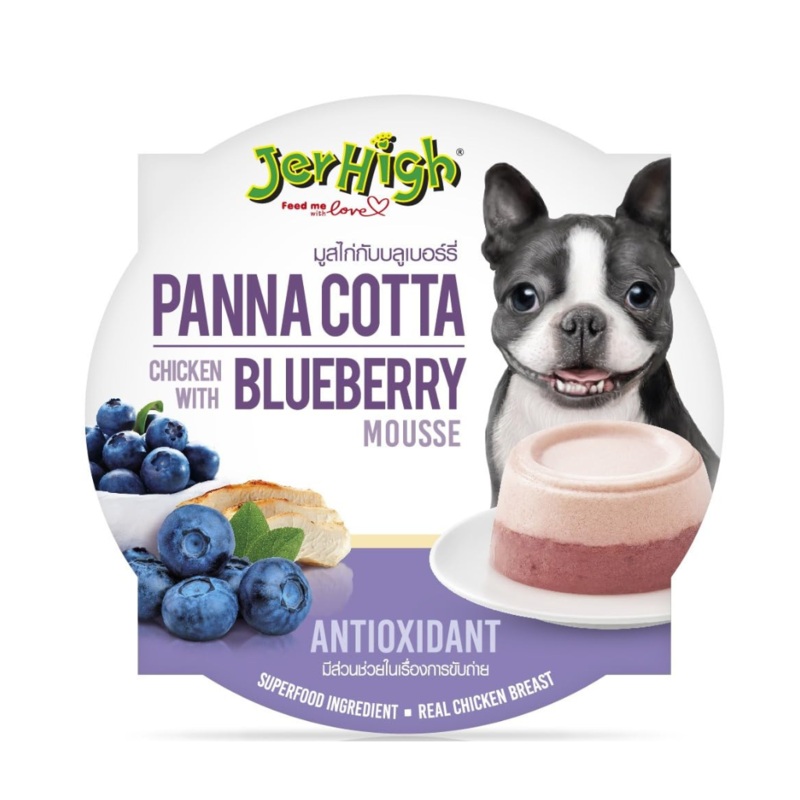 JERHIGH PANNA COTTA CHIC BLUEBERRY