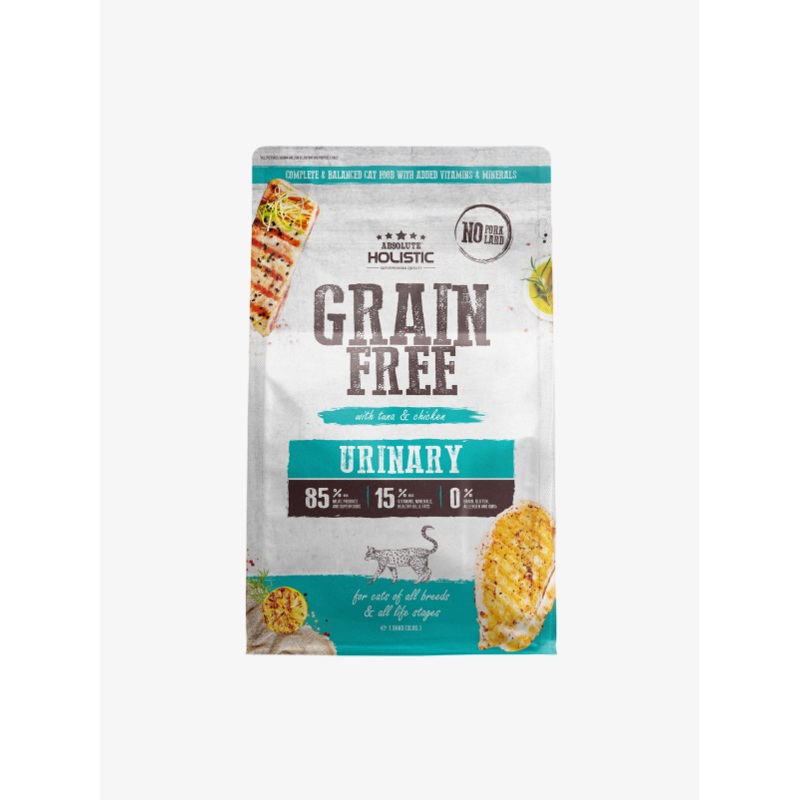 Absolute Holistic Grain Free Dry Cat Food  Urinary 3lbs