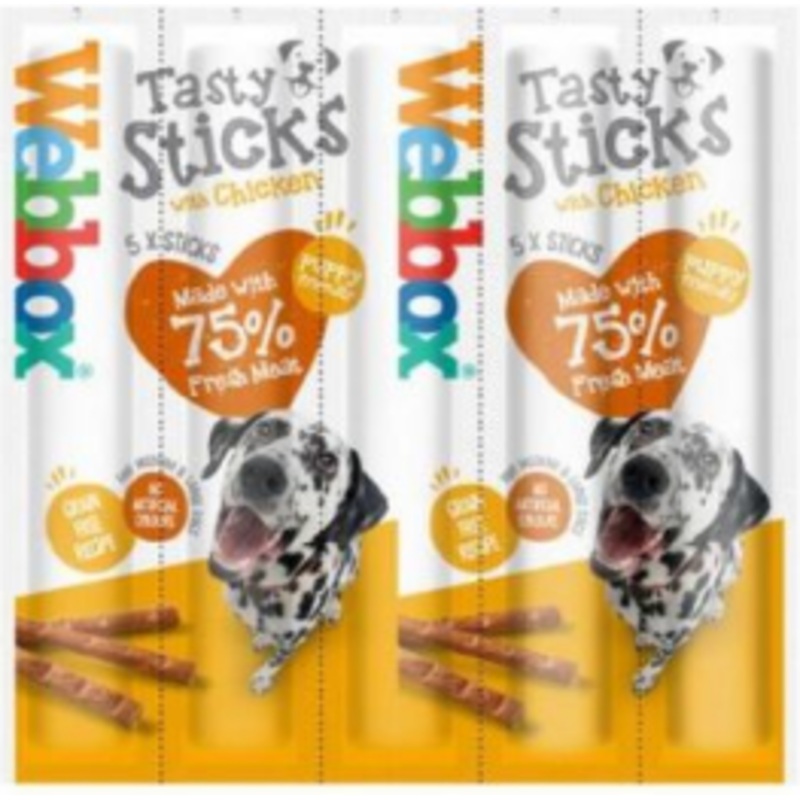 5x CHICKEN STICKS 55G