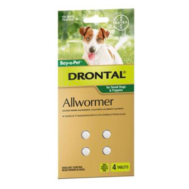 Drontal Allwormer – Small Dogs and Puppies