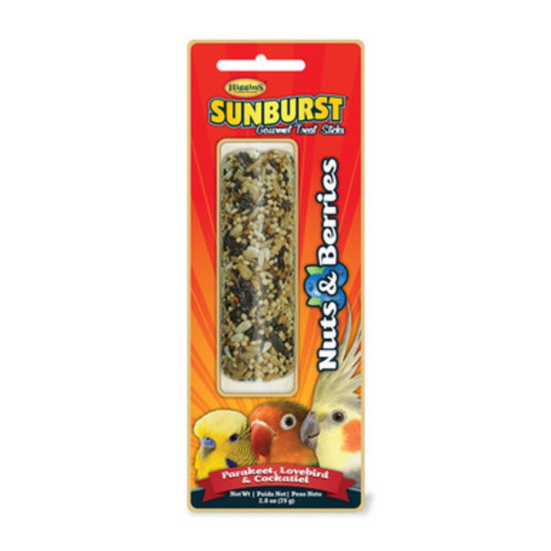 Higgins Sunburst Gourmet Nuts & Berries Treat Sticks – 2.8 oz