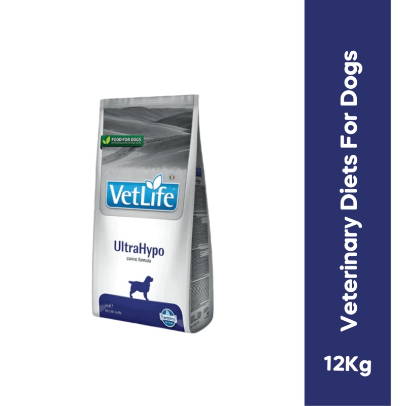 VETLIFE ULTRAHYPO DOG DRY FOOD (L)