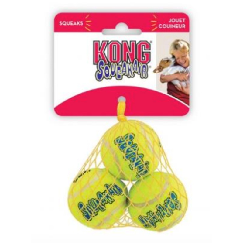 Air Squeaker Balls 3 Pack|X Small|Small|Medium