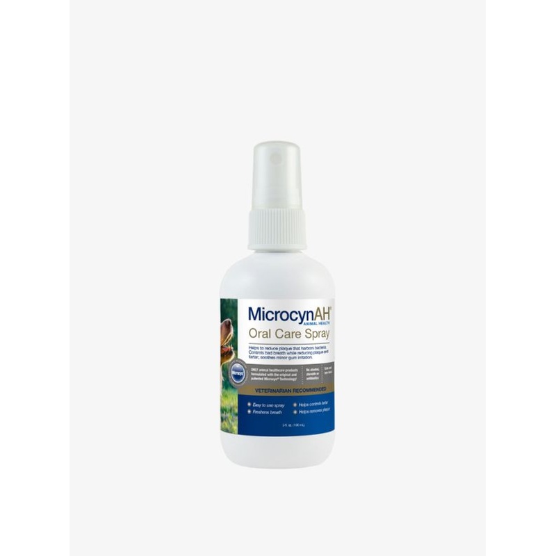 MicrocynAH Oral Care Spray For Dogs & Cats 100ml