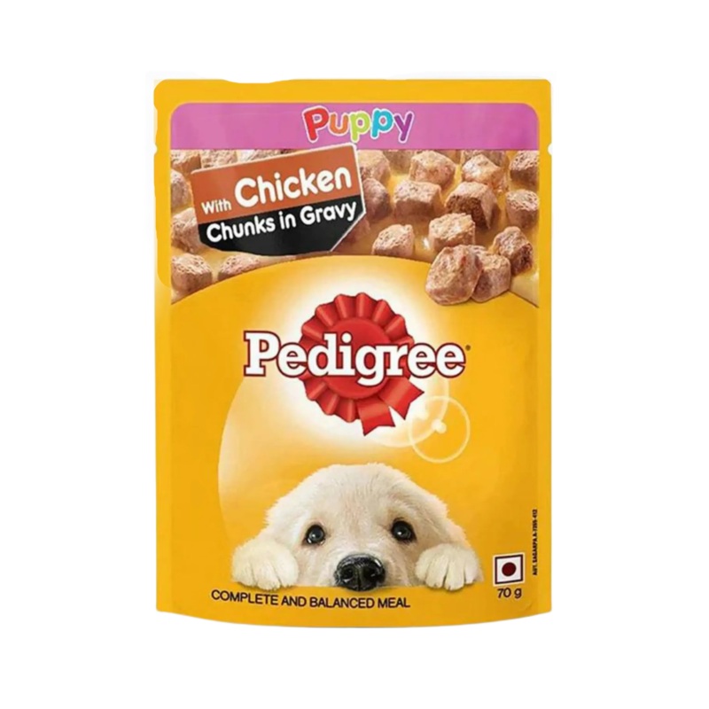 PEDIGREE PUPPY CHICK CHUNKS GRAVY