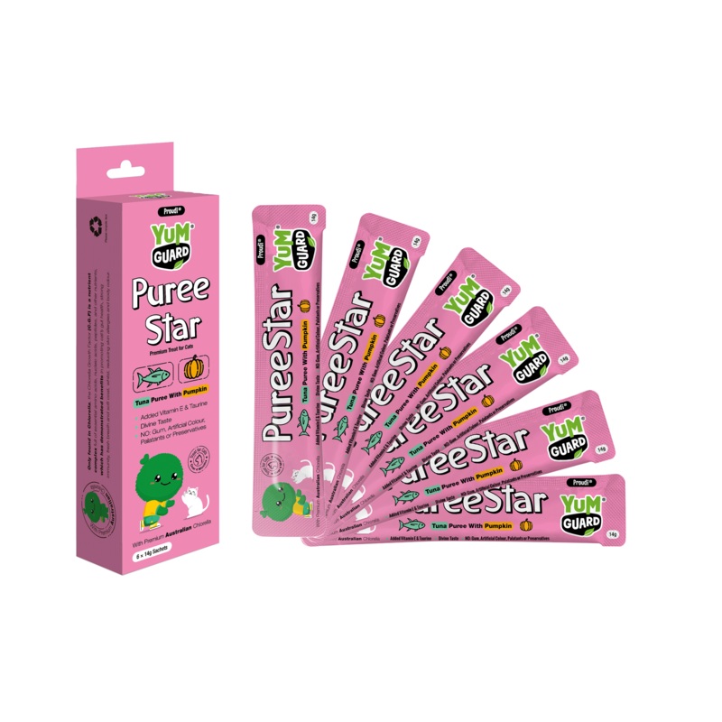 Yumguard Puree Star – Tuna with Pumpkin 14g x 6