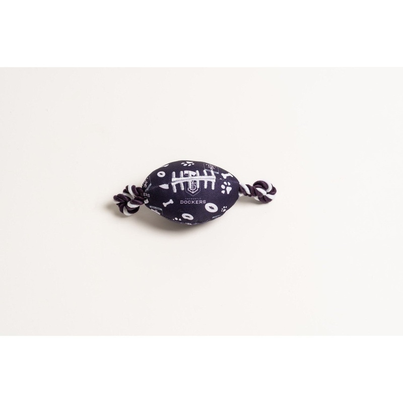 AFL Fremantle Dockers Footy Dog Rope Toy