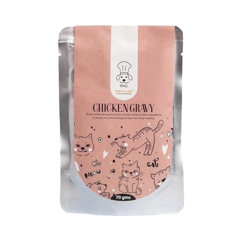 PUPPY CHEF CHIC CAT GRAVY FOOD