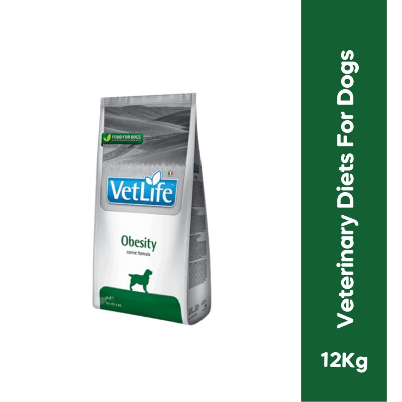 VETLIFE OBESITY DOG DRY FOOD (L)