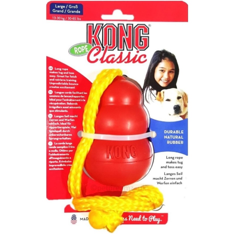 KONG CLASSIC WITH ROPE