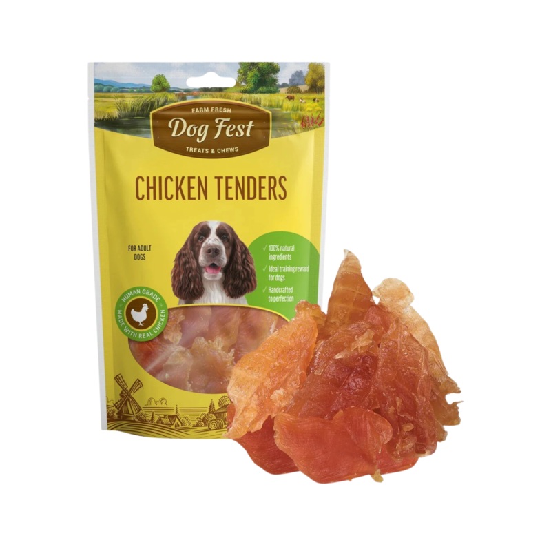 DOGFEST CHICKEN TENDERS TREATS