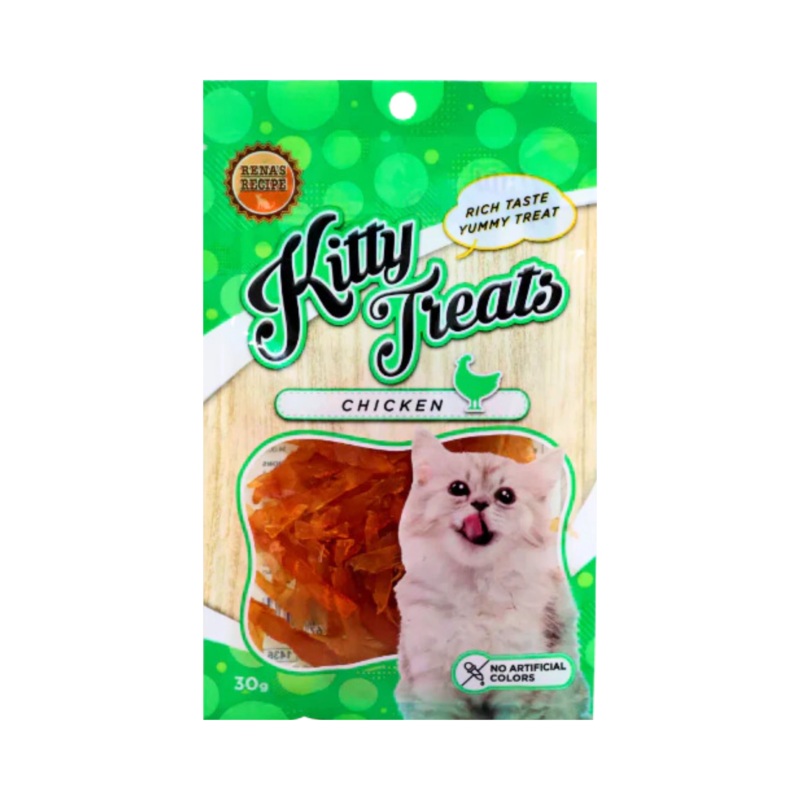 KITTY TREATS SOFT CHIC JERKY SLICED