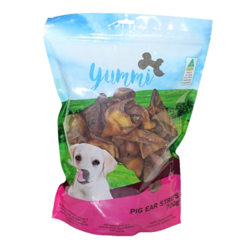 Yummi Pig Ear Strips|700g