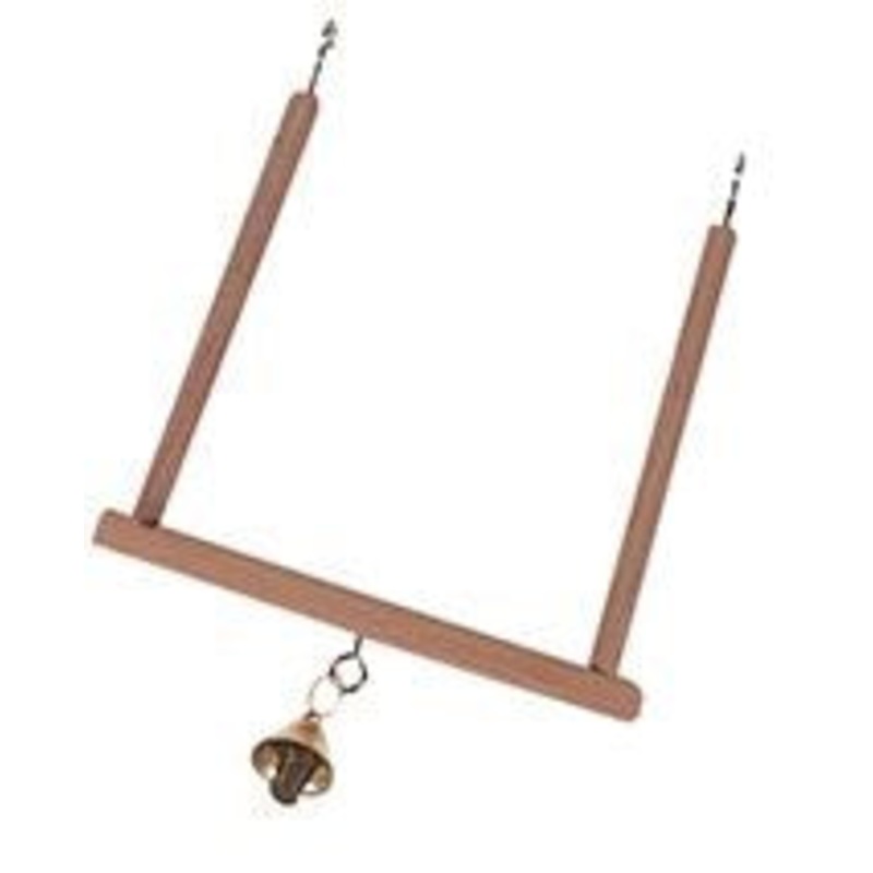 BIRD WOODEN SWING SMALL|BIRD WOODEN SWING SMALL