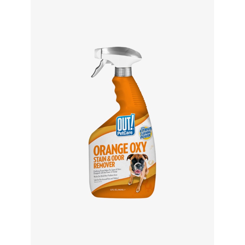 OUT! Orange Oxy-Fast Stain & Odor Remover for Dogs & Cats 945ml