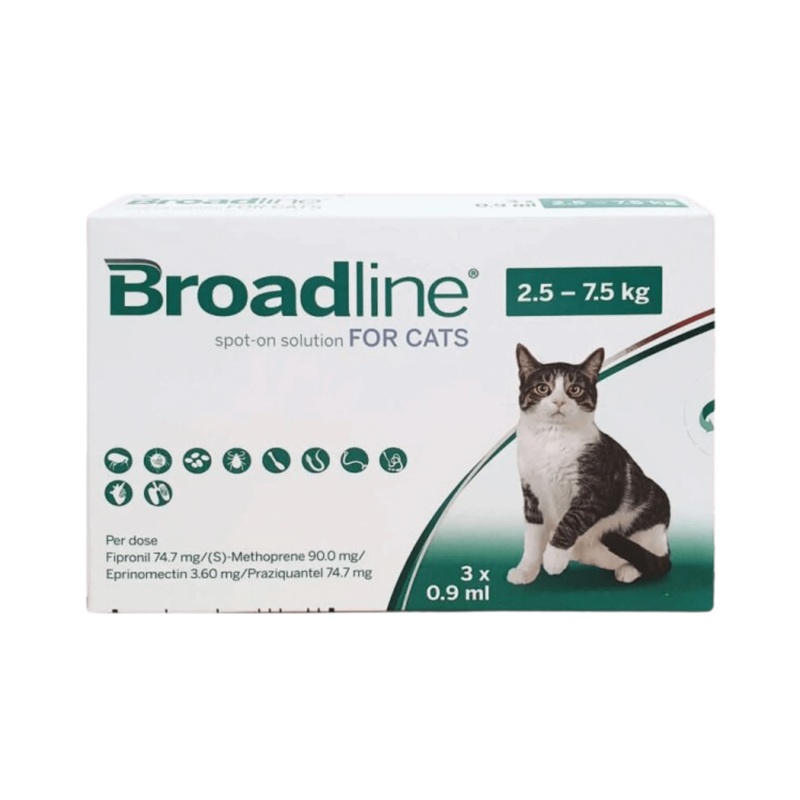 BROADLINE (2.5-7.5KG) CAT SPOT ON
