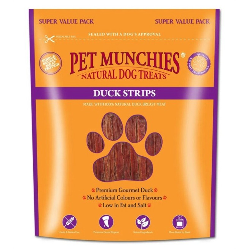 Pet Munchies Duck Strips 320gm