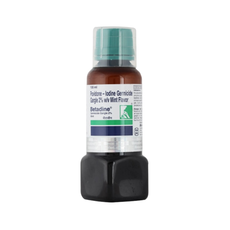 BETADINE GARGLE 2% MINT LIQUID