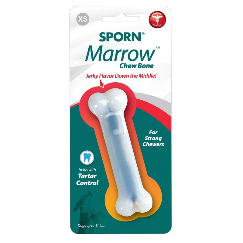 Sporn Marrow Bone Extra Small Dog Toy ^._.^