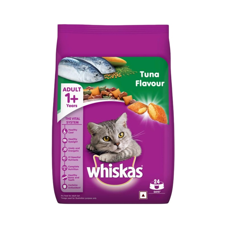 WHISKAS ADULT TUNA DRY FOOD (M)