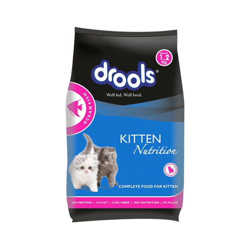 DROOLS KITTEN OCEAN FISH DRY FOOD (XS)