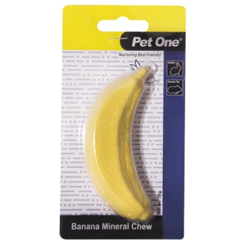 Small Animal Mineral Chew|Banana|Carrot