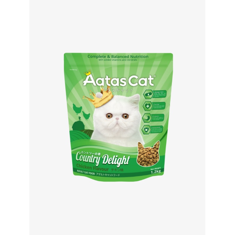 Aatas Cat Delight Country Delight Chicken Adult Cat Dry Food (2 Sizes)
