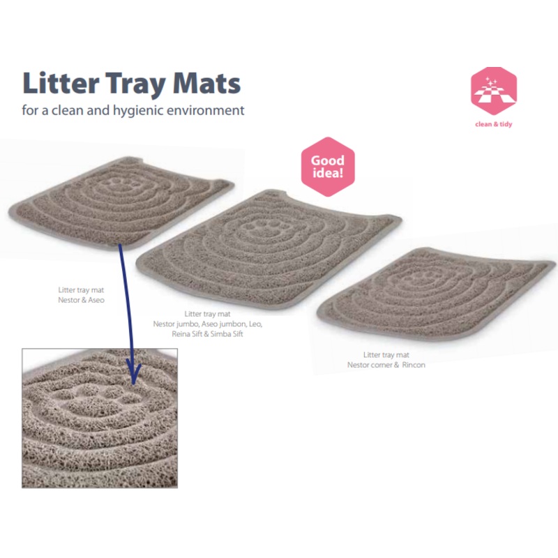 MAT NESTOR FOR LITTER TRAYS|48×31.5cm|47x40cm|56.5×39.5cm