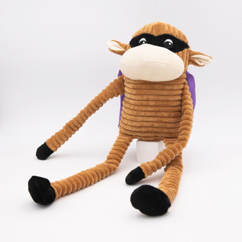 Zippypaws Crinkle Monkey – Halloween SuperMonkey