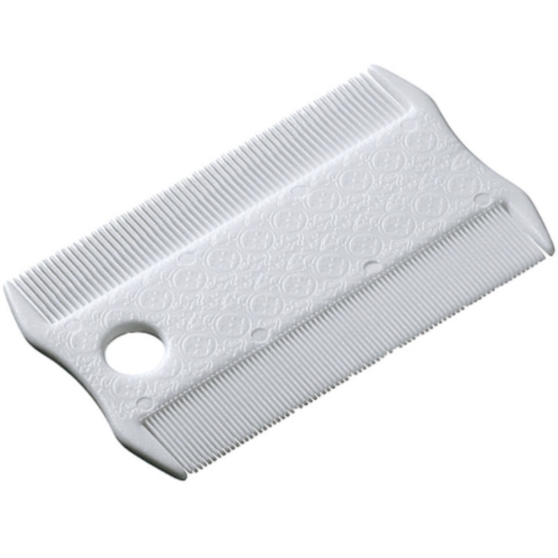 DOUBLE FLEA COMB|8.5×5.2×0.3cm