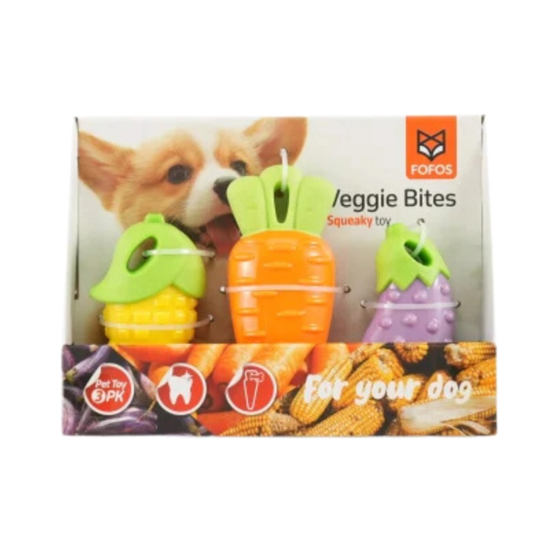 FOFOS VEGI CHEW TOY SET S/M