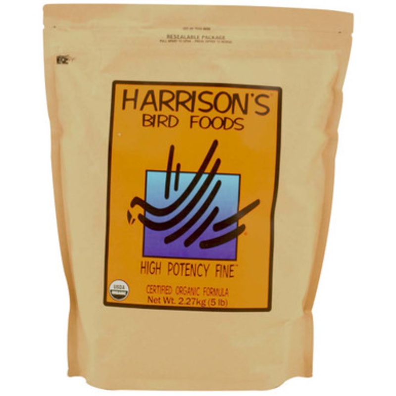 Harrison’s High Potency Fine 5lb Complete Parrot Food