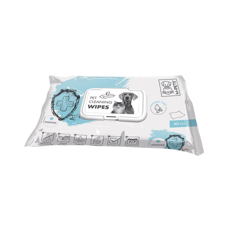 M PET CLEANING WIPES ANTIBACTERIAL