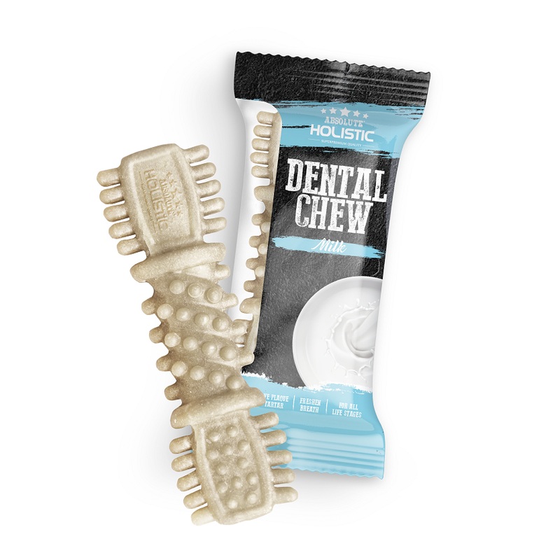 Absolute Holistic Dog Grain-Free Dental Chew Milk 25g (4)