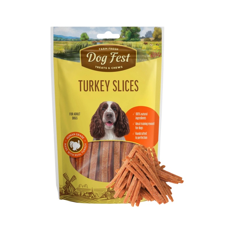 DOGFEST TURKEY SLICES