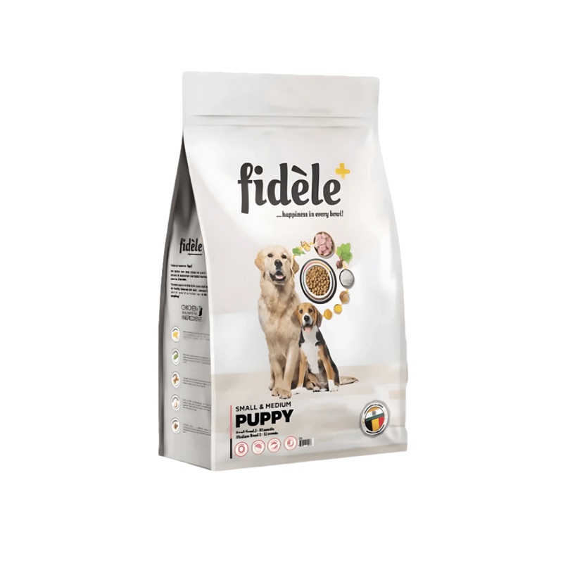 FIDELE PLUS PUPPY SMALL & MEDIUM DRY FOOD (M)