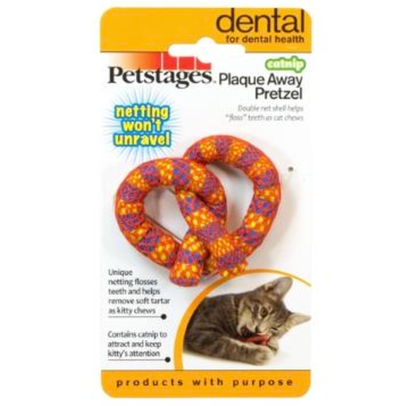 Plaque Away Pretzel Catnip