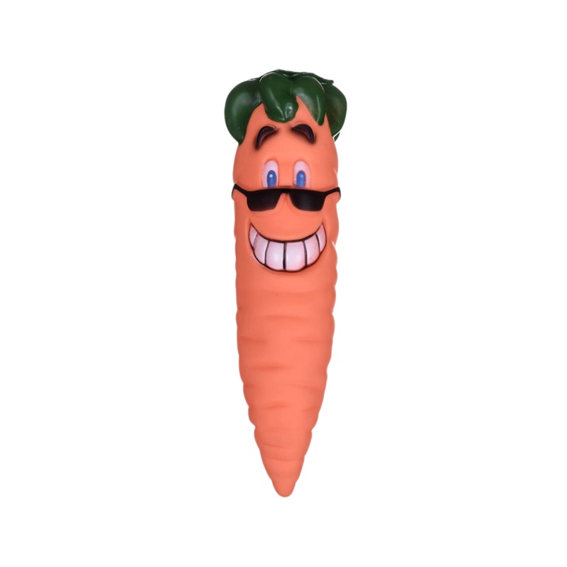 TRIXIE SNACK TOY CARROT VINYL